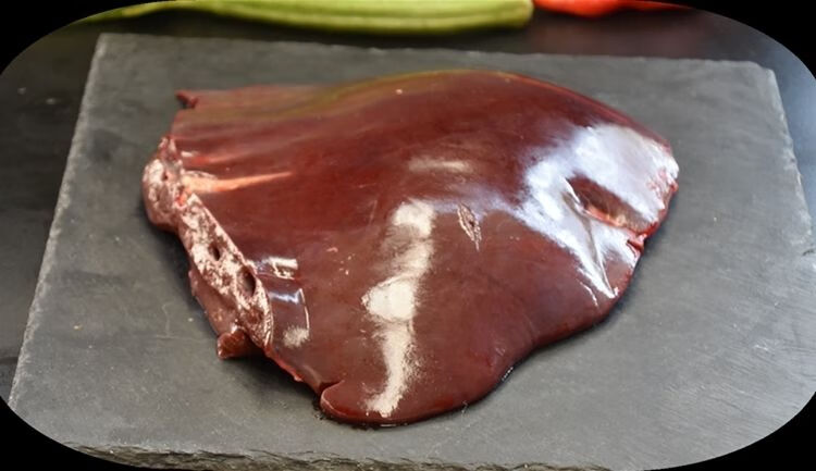 新鲜牛肝5斤真空包装新鲜黄牛肉现屠宰生鲜牛内脏速冻牛肉 生牛肝6斤