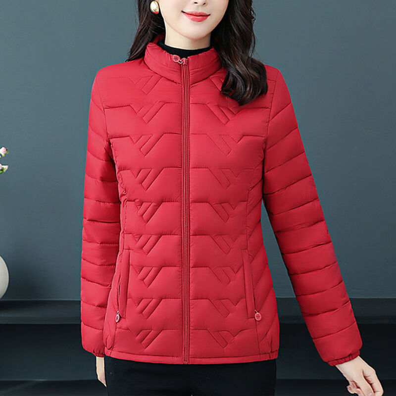 棉衣棉服棉袄外套春秋季女短款轻薄棉服2021新时尚冬季小棉袄修身小