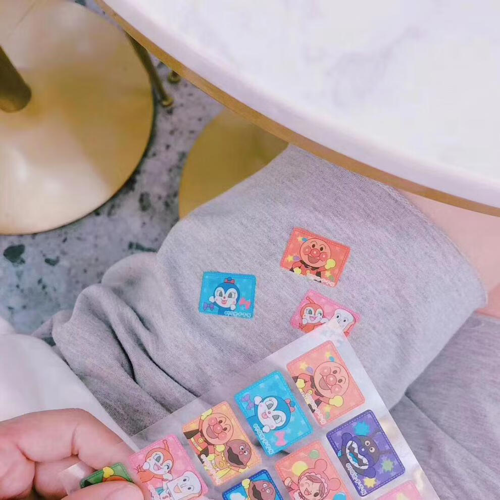 面包超人驱蚊贴日本面包超人儿童婴儿夏季驱蚊防蚊贴纸日本制造45枚