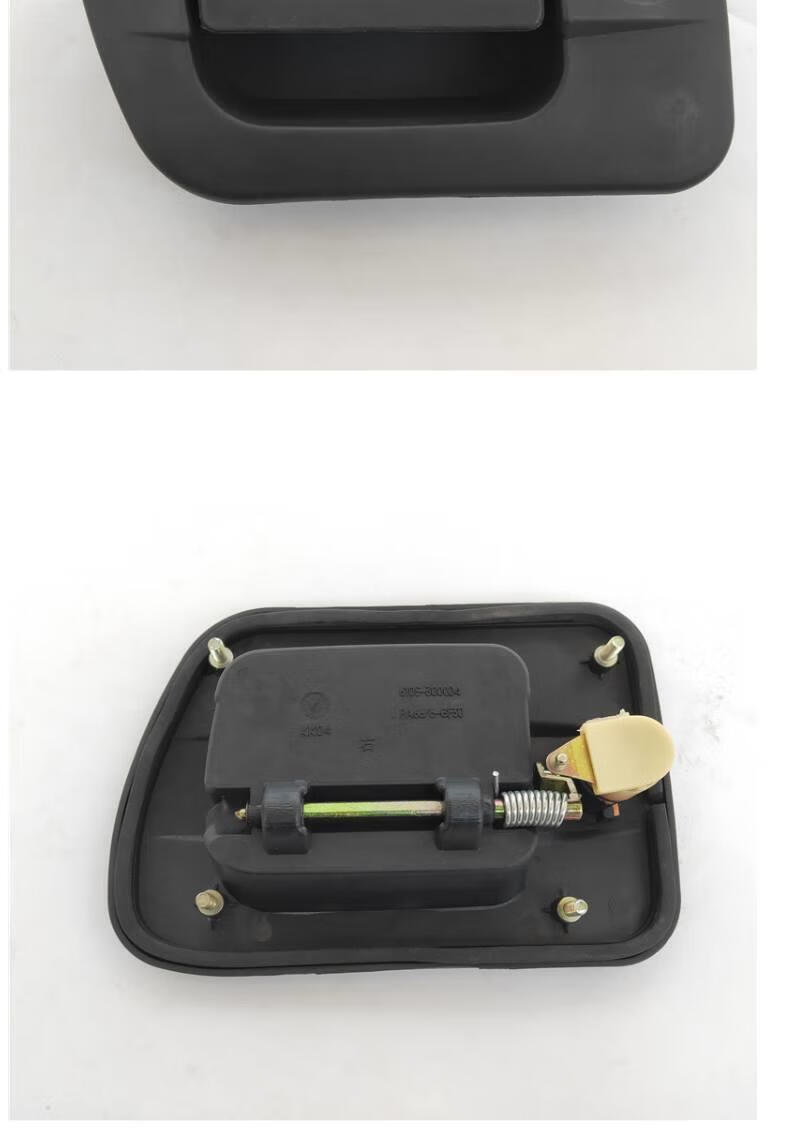 上汽红岩杰狮新金刚驾驶室货车配件车门锁外把手外拉手外扣手 带锁芯