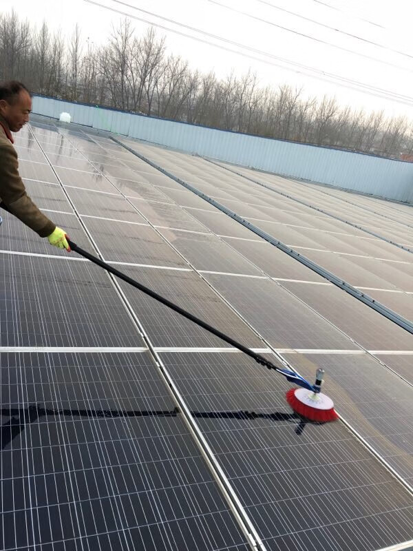 光伏板清洗机工具太阳能清洁机械设备机器人电动擦电池发电组件刷 7.