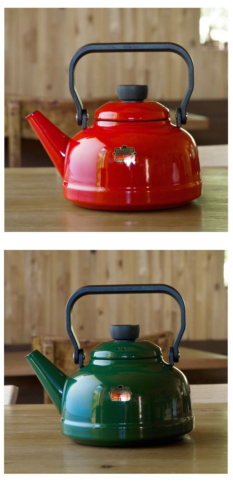 搪瓷烧水壶明火 日本加厚搪瓷烧水壶珐琅壶煤气燃气家用电磁炉茶壶大