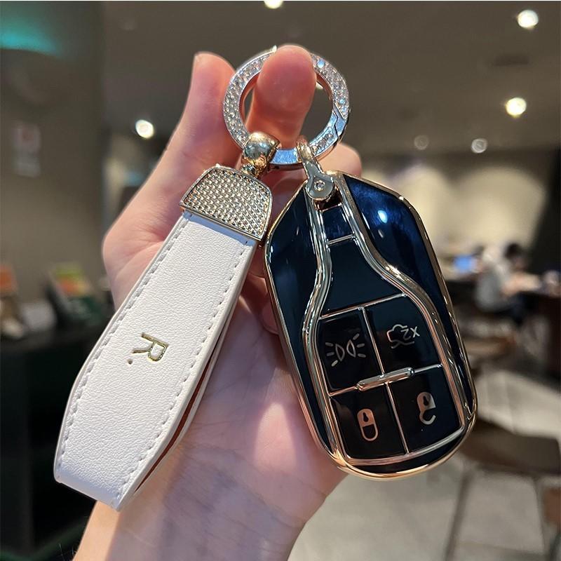 适用于专用玛莎拉蒂总裁车钥匙套莱万特levante吉博力gt保护壳扣包