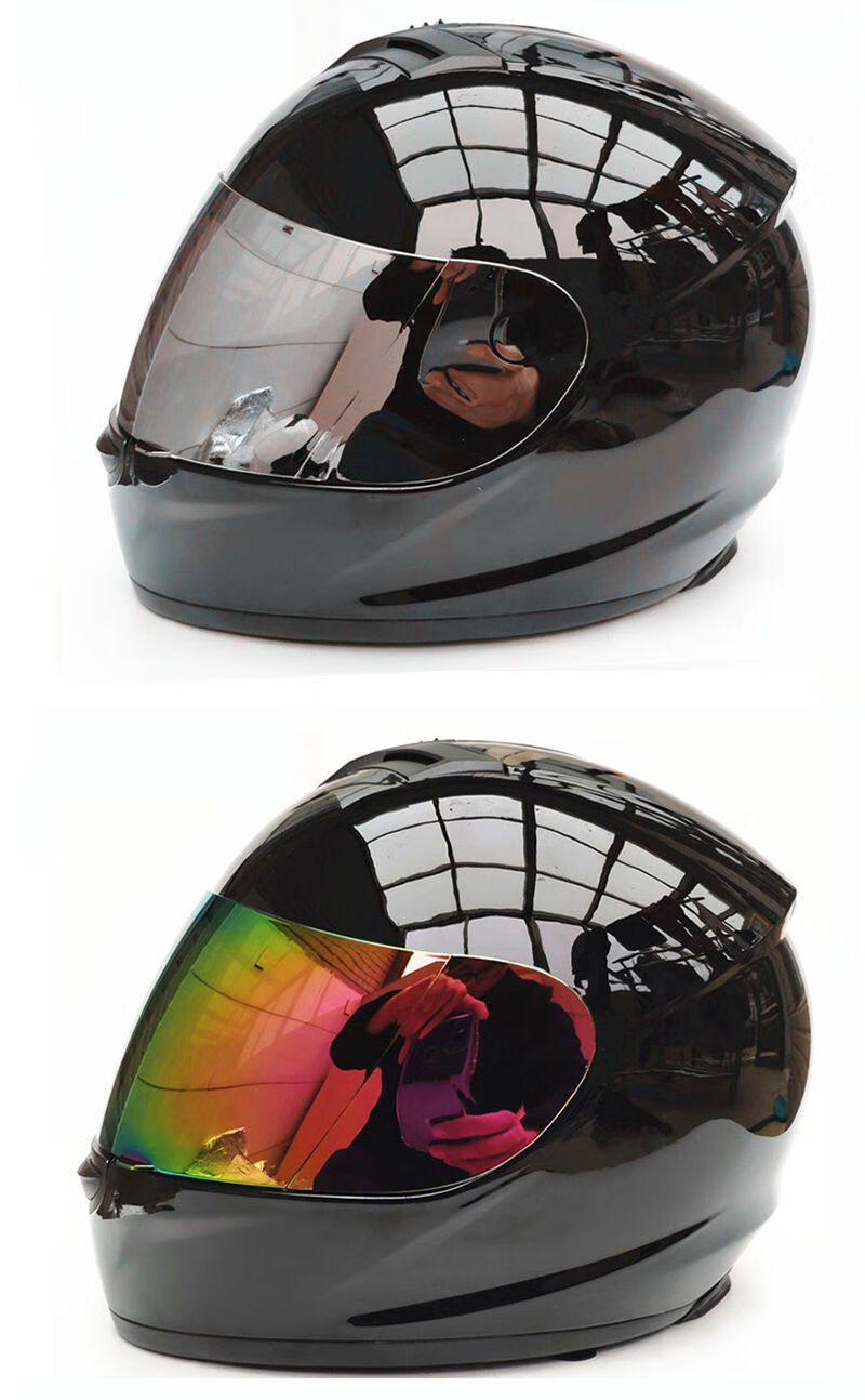 适用于适用于密封男女个性酷机车全盔全覆式安全帽电动摩托车头盔帅气