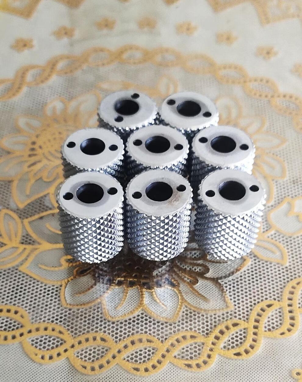 适用气流纺配件苏拉泰坦纺机汽流纺配件纺织机械10只给棉罗拉头压棉辊