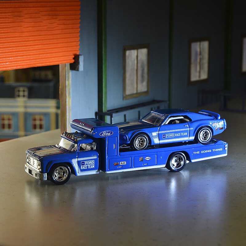 风火轮汽车文化 风火轮新品汽车文化运输车队限量版静态车模玩合金