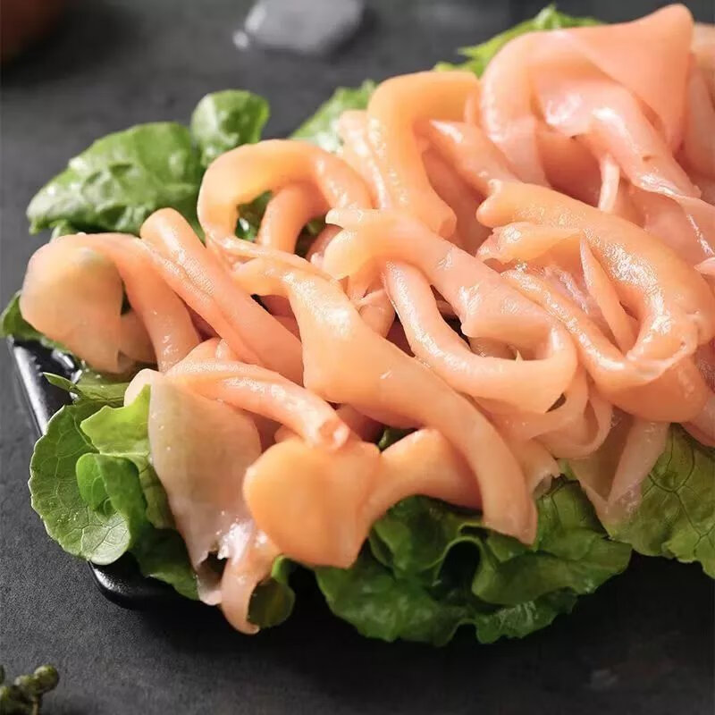 鸭肠新鲜火锅食材批发水发冰鲜鸭肠生鲜火锅店专用鸭肠 冰鲜鸭肠5斤