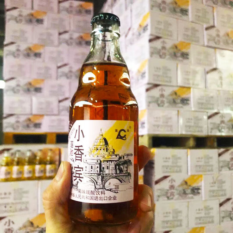 小香槟怀旧经典80后汽水童年的味道整箱碳酸饮料浅色香槟味24瓶不是很