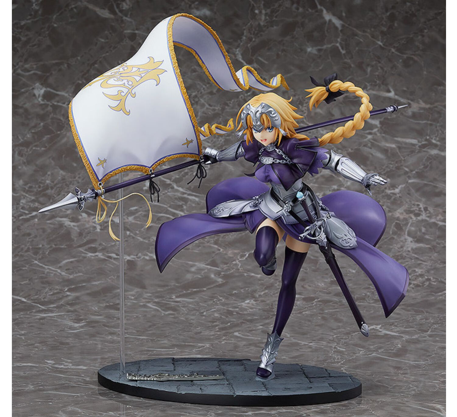 fate贞德手办fgo圣女黑礼服泳装alter斯卡哈saber塞巴公仔摆件366贞德