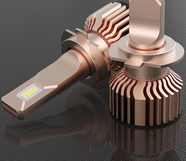 海罗黎led大灯亮灯泡远近光h7h1h4h119005汽车货车适用改装大灯形象版