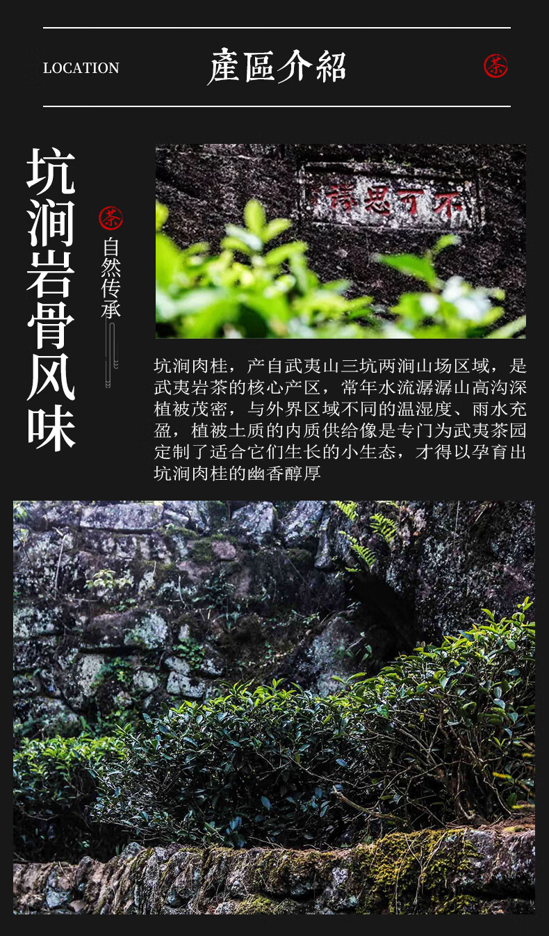 武夷耐泡岩茶三坑两涧正岩肉桂牛栏坑马头岩盒装500g【图片 价格 品牌