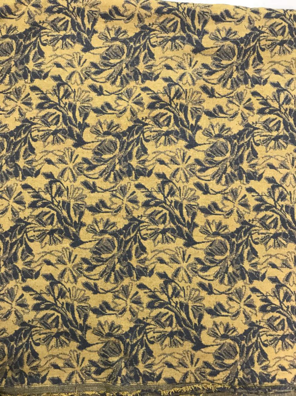 呢子布料羊毛呢布面料花色编织呢布头卡其千鸟格2米宽度15米