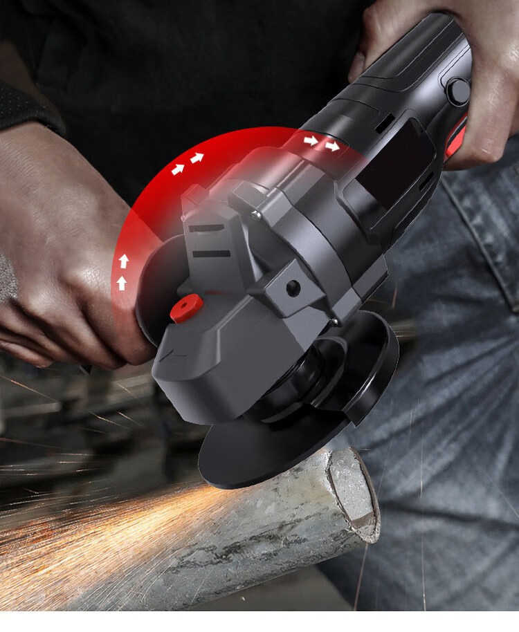 电动角磨机无刷充电式角磨机锂电池角磨机抛光机锂电打磨机多功能切割