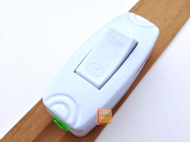 家用按钮床头开关大功率手捏中途加厚16aa老式小开关台灯手工接线