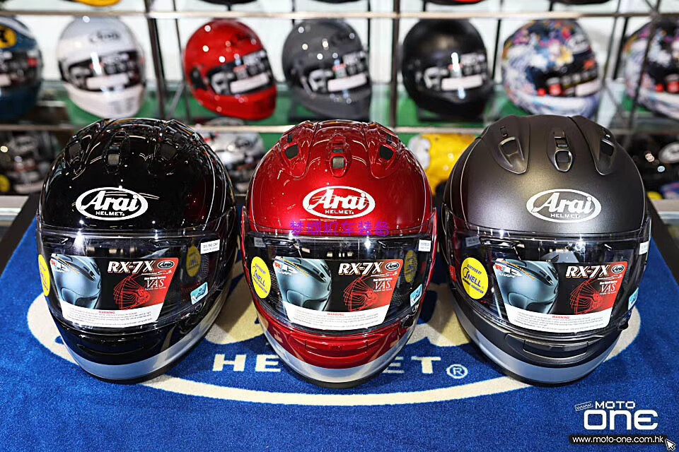 arai rx-7x摩托车头盔东瀛龙蓝侍卫芳贺麒麟大眼全盔 荧光黄 rea sb s