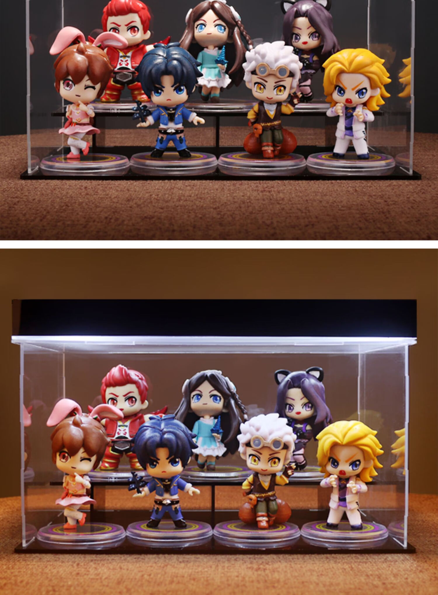 现货斗罗大陆手办 史莱克七怪斗唐三 小舞摆件盲盒潮玩可爱公仔 7款