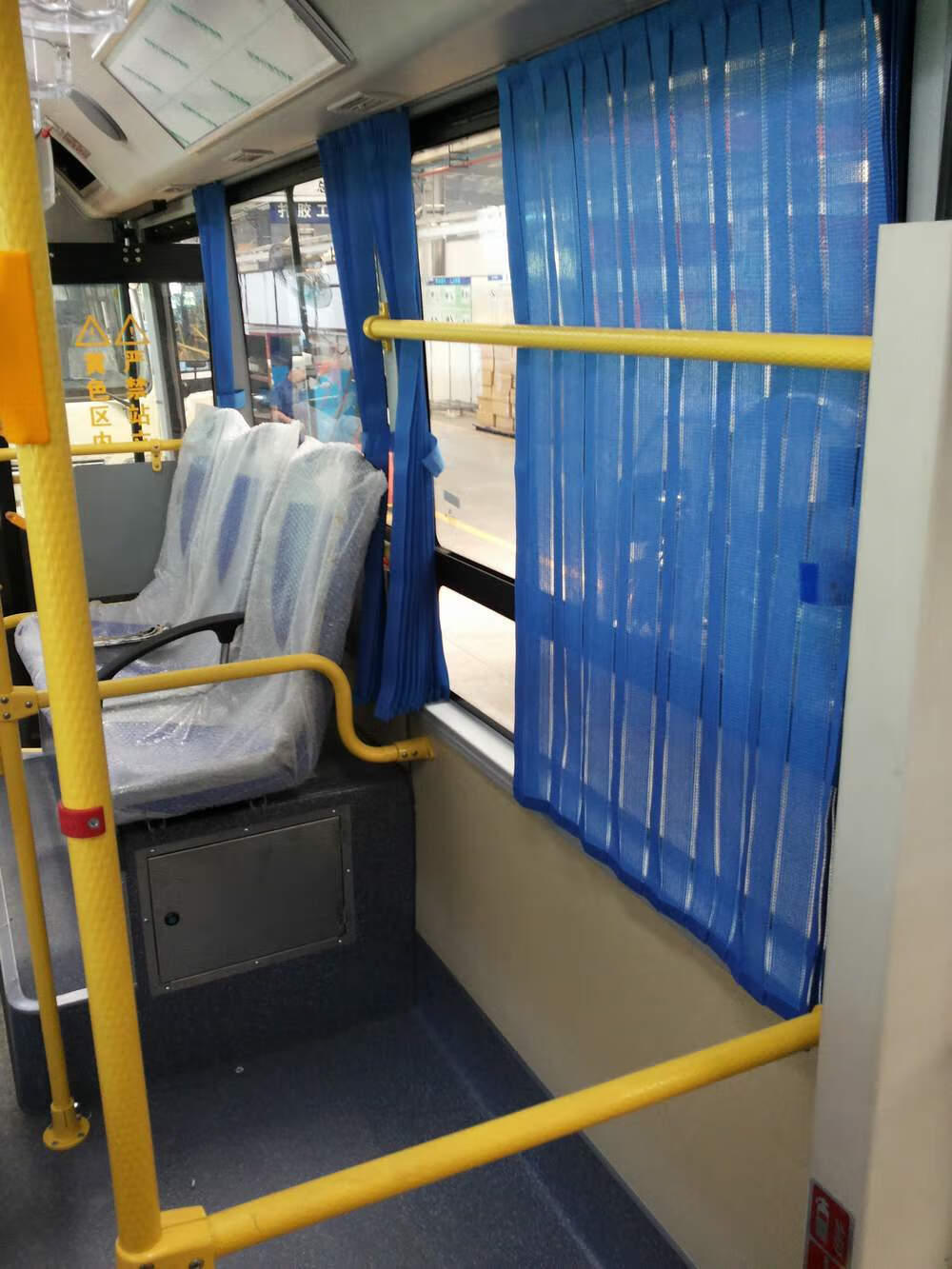 适用于公交车窗帘大巴客车货车轮船遮阳折叠式东风宇通福田金龙客车