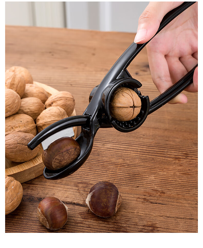 栗子板栗开口器剥栗子开板栗刀十字板栗夹去皮去壳剥壳器工具 板栗