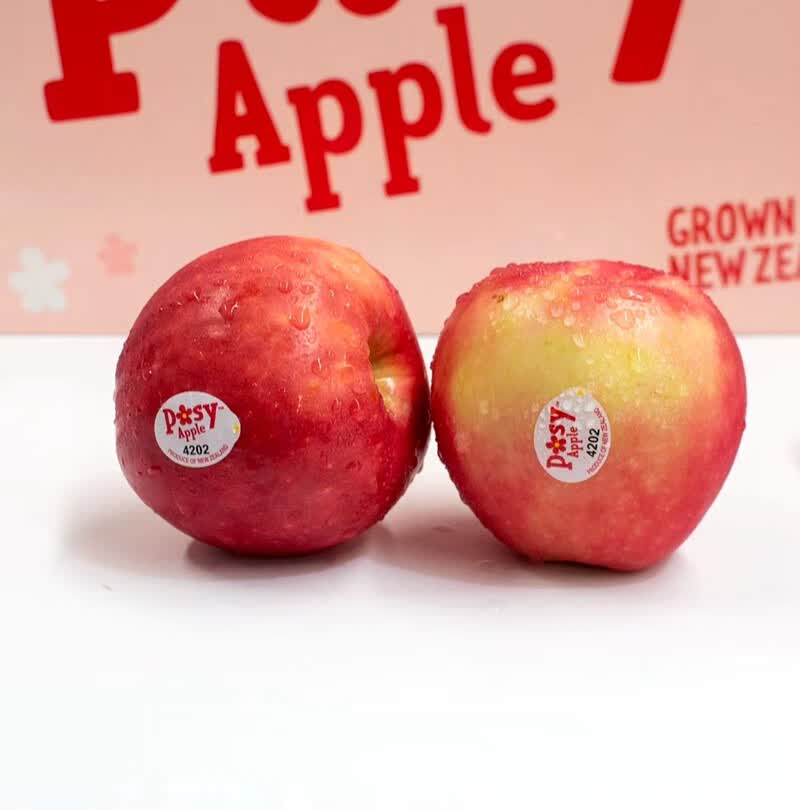 新西兰进口posy小花苹果脆甜多汁当季精品水果樱桃火箭小苹果爱妃宓蝶