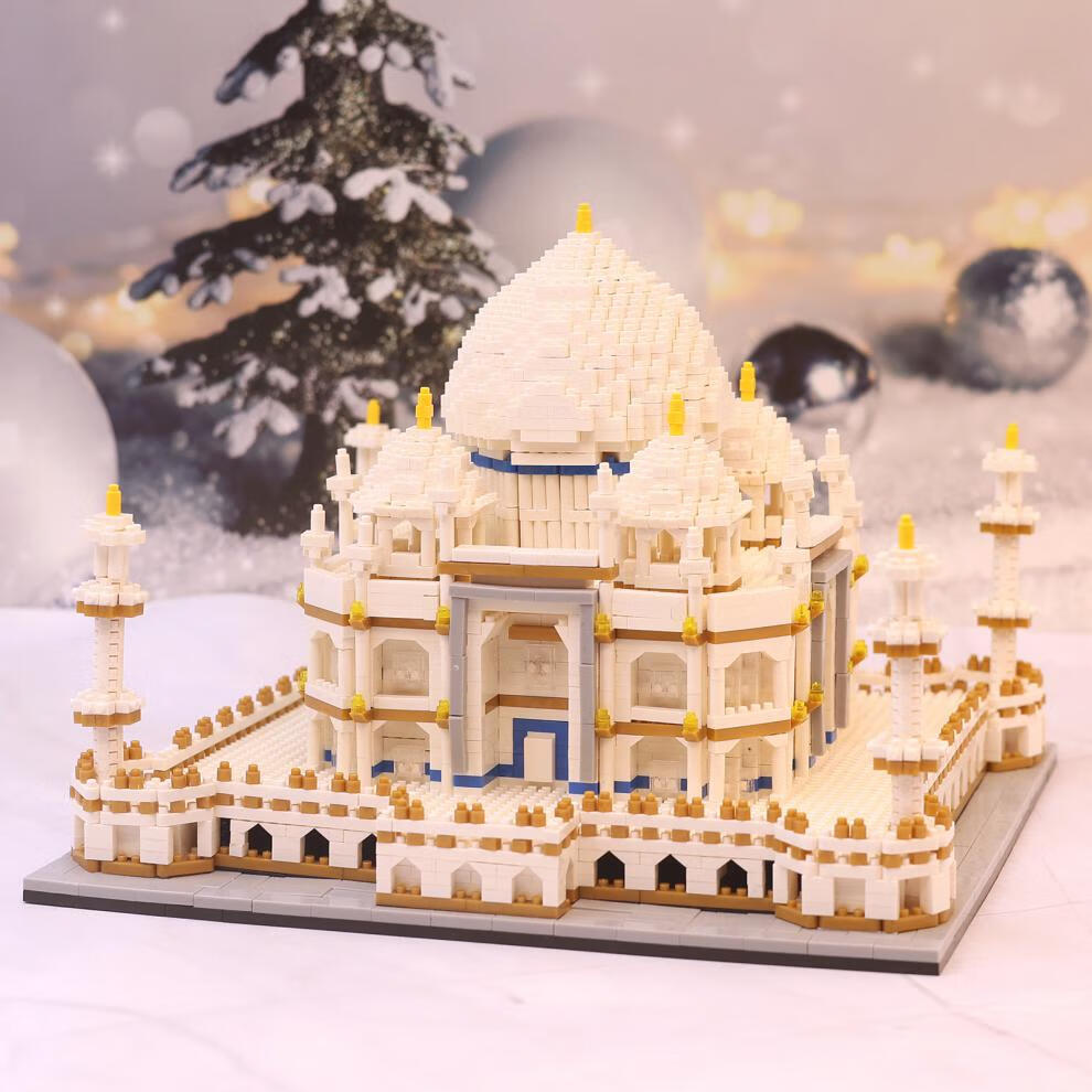 乐高泰姬陵中国积木城堡树屋成年女生高难度拼装建筑女孩系列玩具