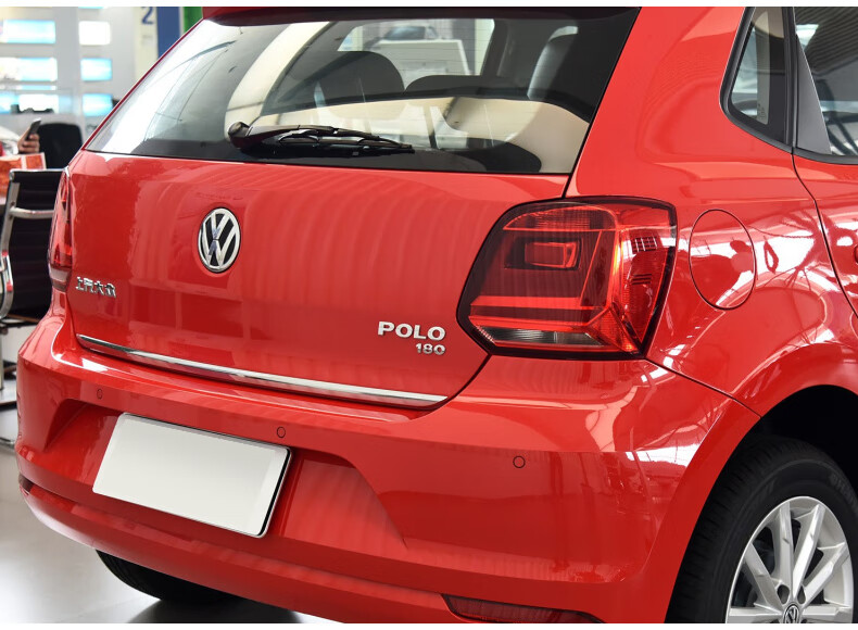 适用上海大众polo排量标新波罗1416上汽大众后尾数字标牌车贴原车款