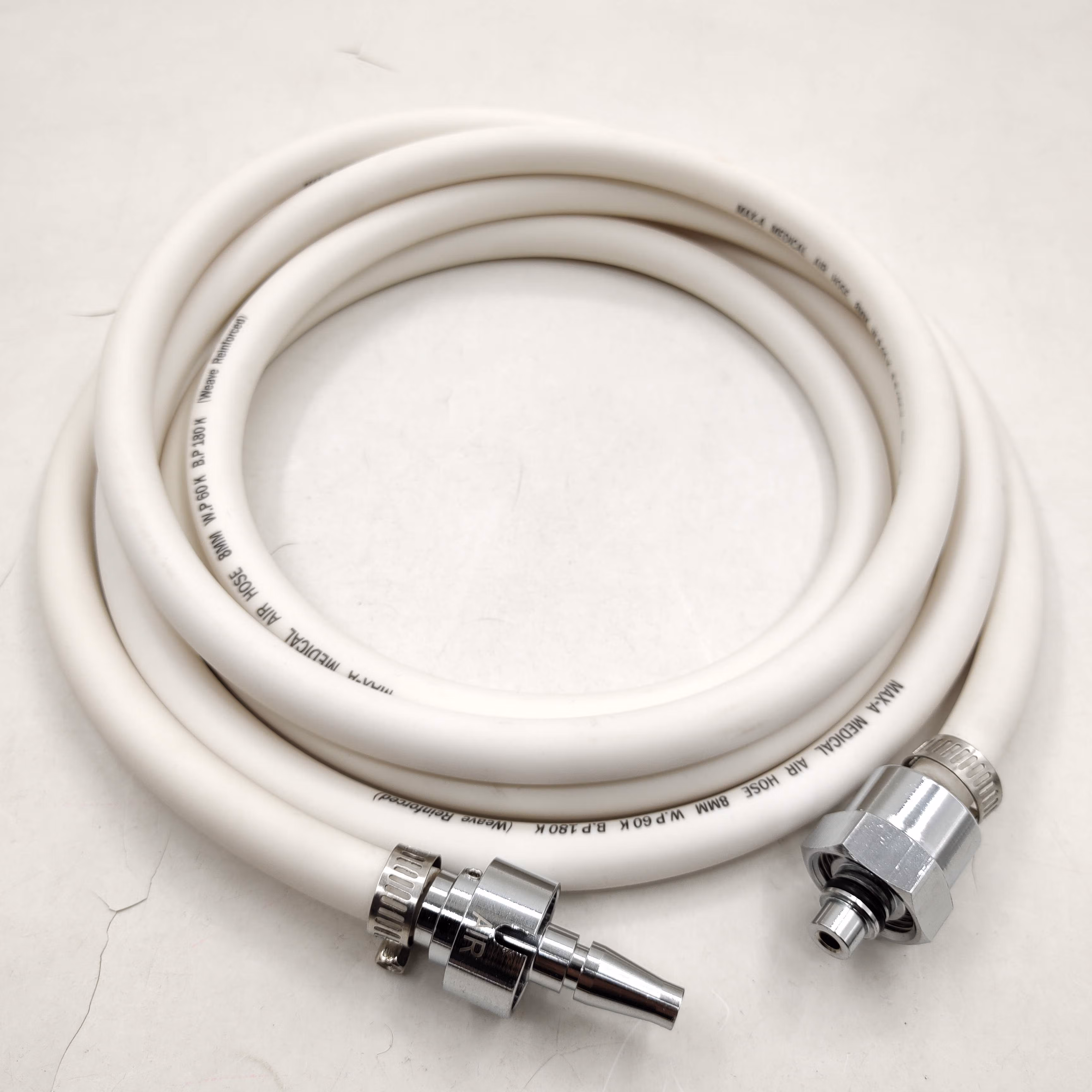 迈瑞氧气空气源接头供氧气源吊塔管路机器端5米黑管国标空气接头