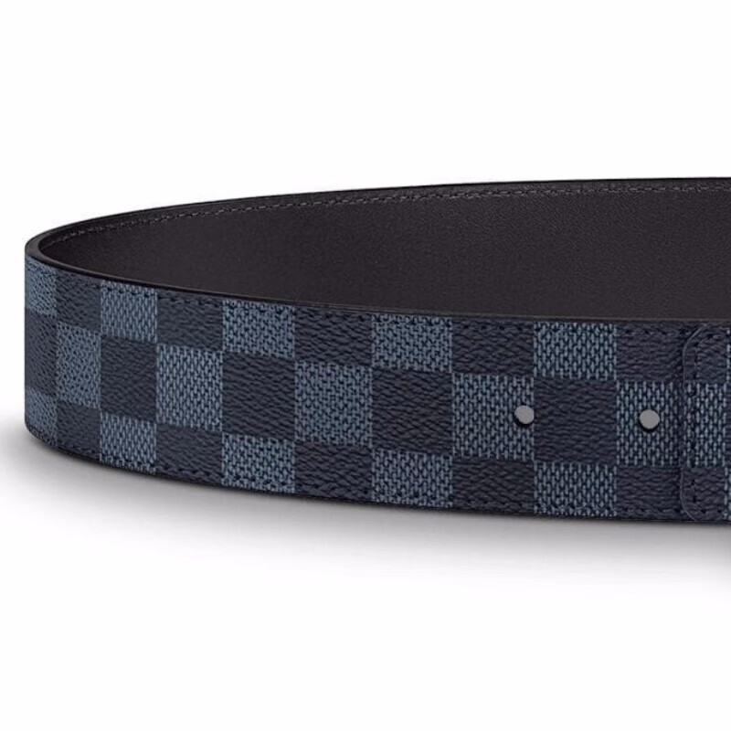 lv/路易威登 lv皮带initiales 40毫米 棋盘格双面腰带 蓝色(预售商品2