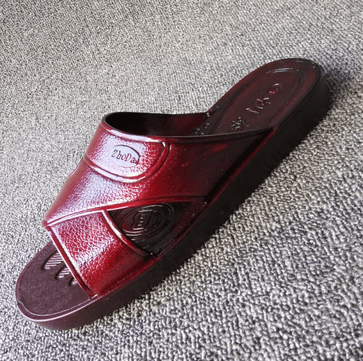 硬底拖鞋男生复古爸妈老款老人凉拖男女超防滑浴室居家室内拖鞋夏 818