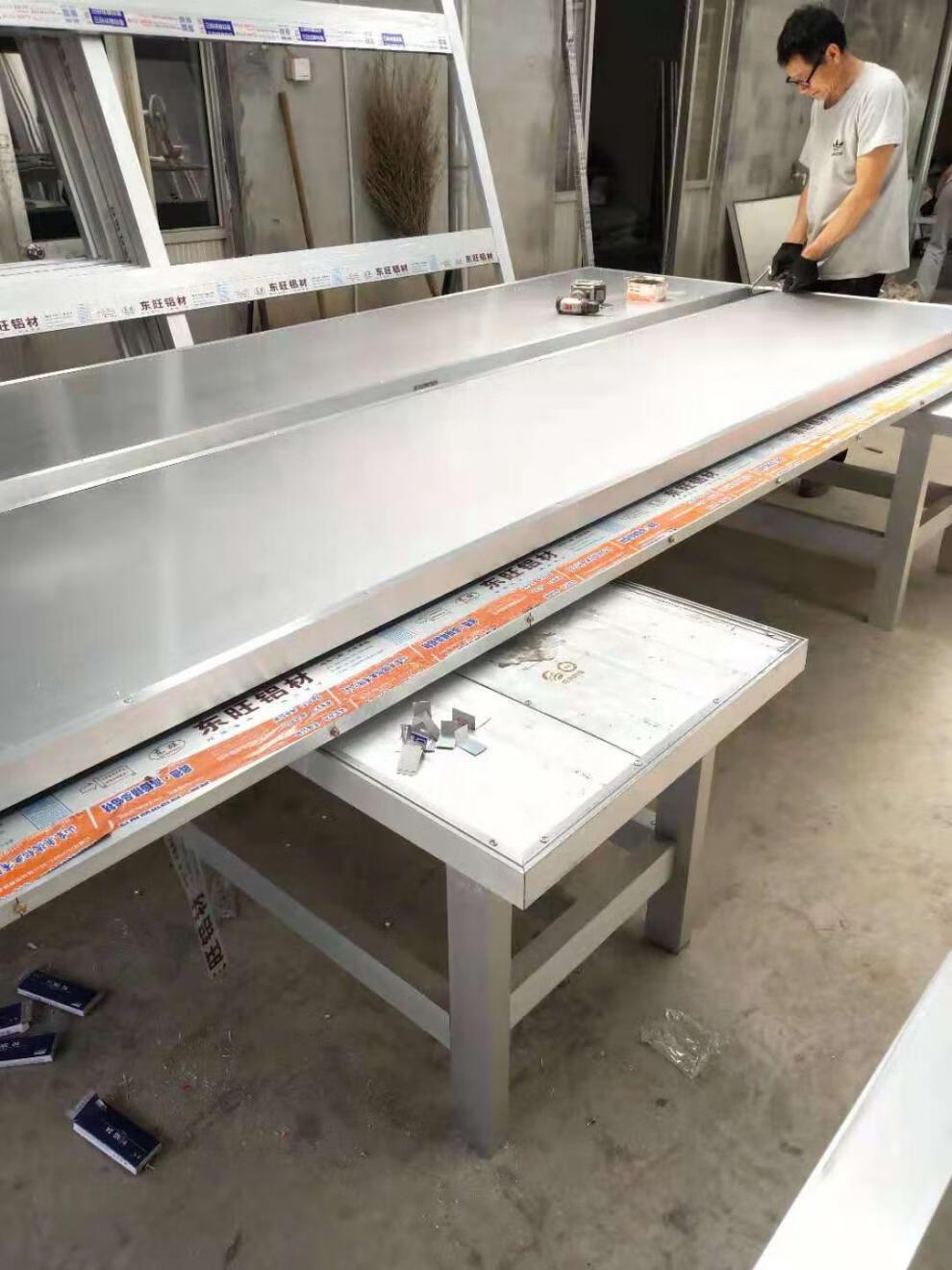 水帘导流板养殖保温导流通风向铝合金边框腐纳米板鸡舍导流进风铝合金