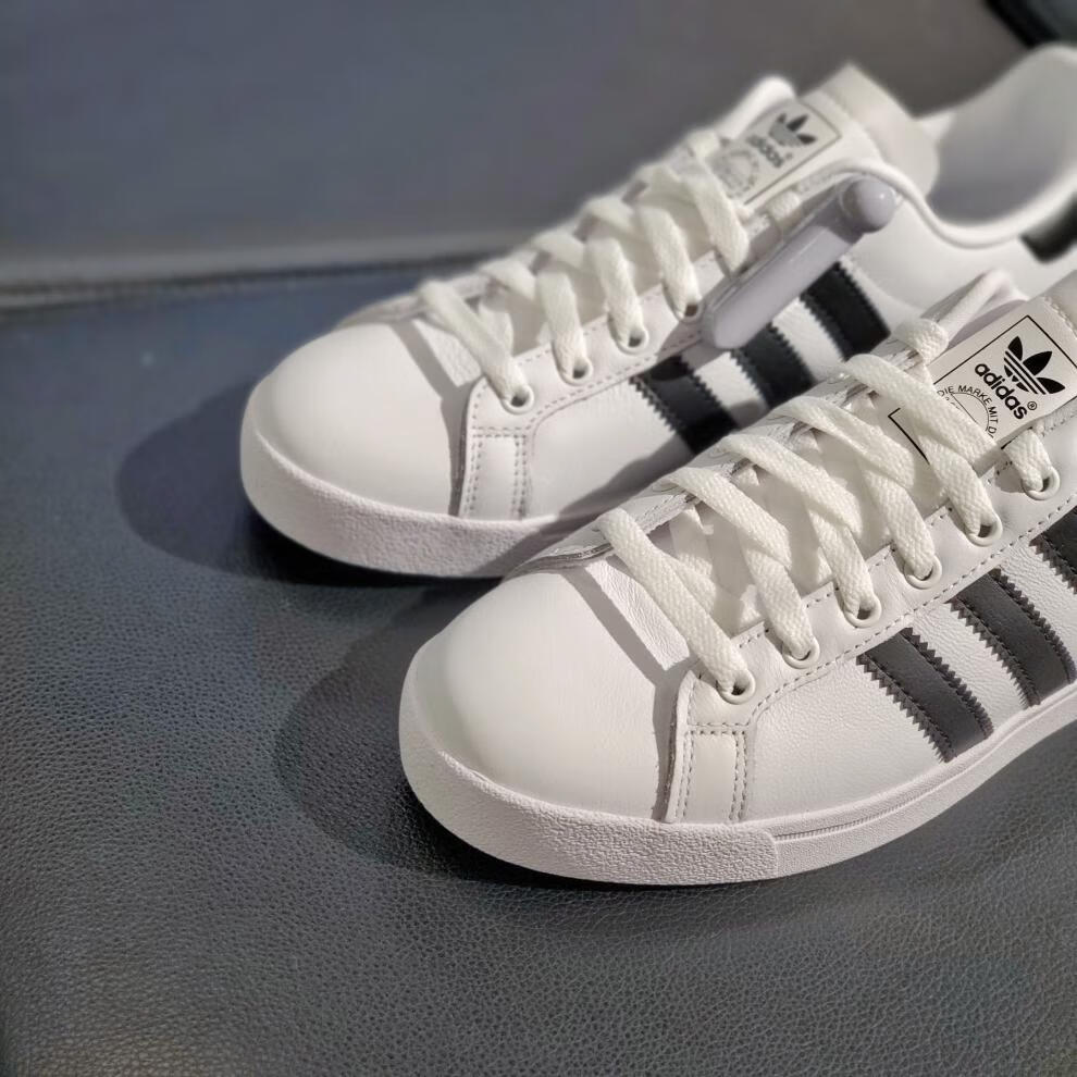 三叶草男女情侣夏经典百搭小白鞋低帮帆布鞋板鞋fy7107 ee8900 k仓