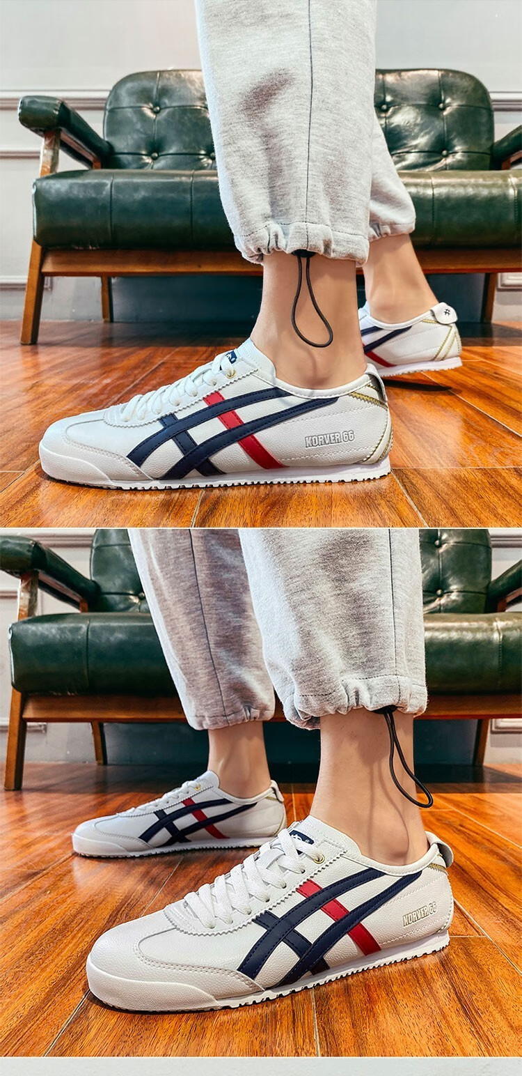 官方老虎鞋tiger官方泰格男鞋6965nk艾斯克斯官方鬼琢虎年新款