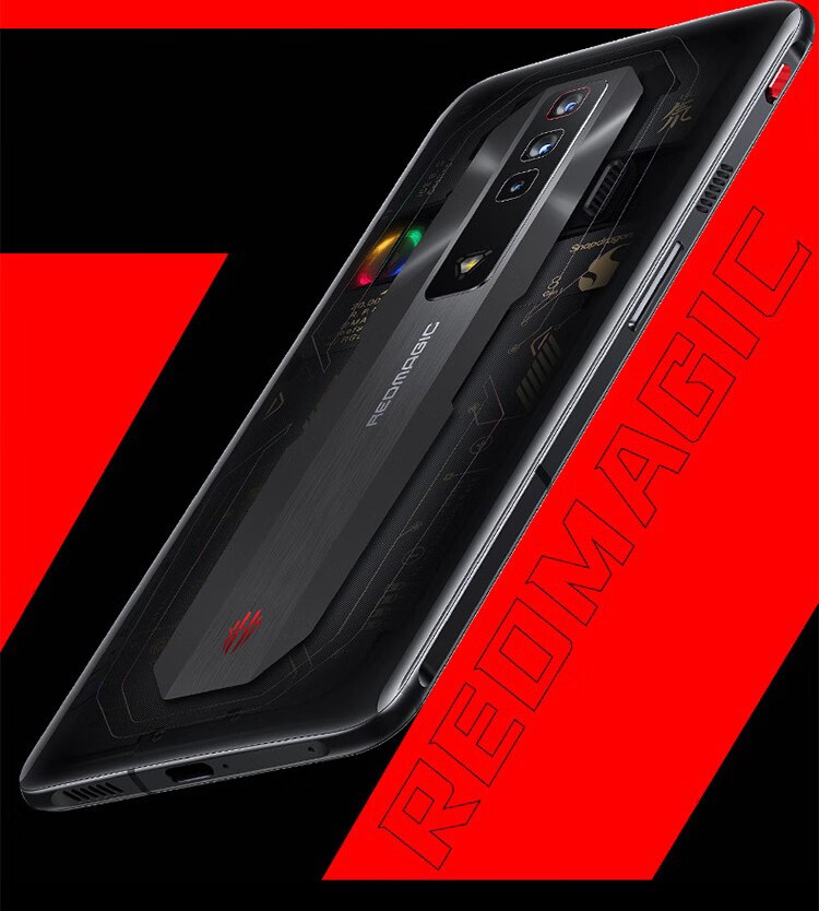 努比亚nubia红魔78gb128gb暗夜骑士165hz屏幕刷新率全新骁龙8平台12gb