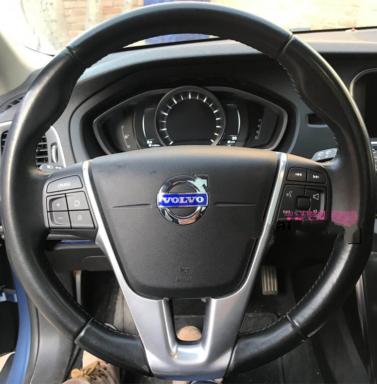 沃尔沃方向盘标volvo标xc60xc90v40v60s60ls80车标贴标志原厂原厂方向
