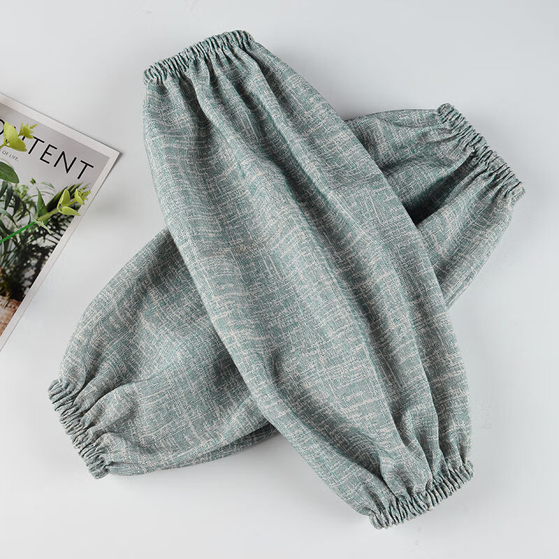 护袖男款棉套袖中长款宽松洋气帆布护袖男女家庭清洁工作羽绒服袖套