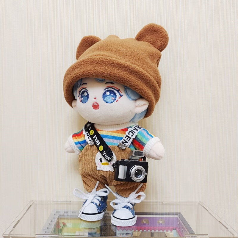 【现货闪送】王俊凯玩偶公仔明星卡通娃娃毛绒玩具tfboys20cm可爱人形