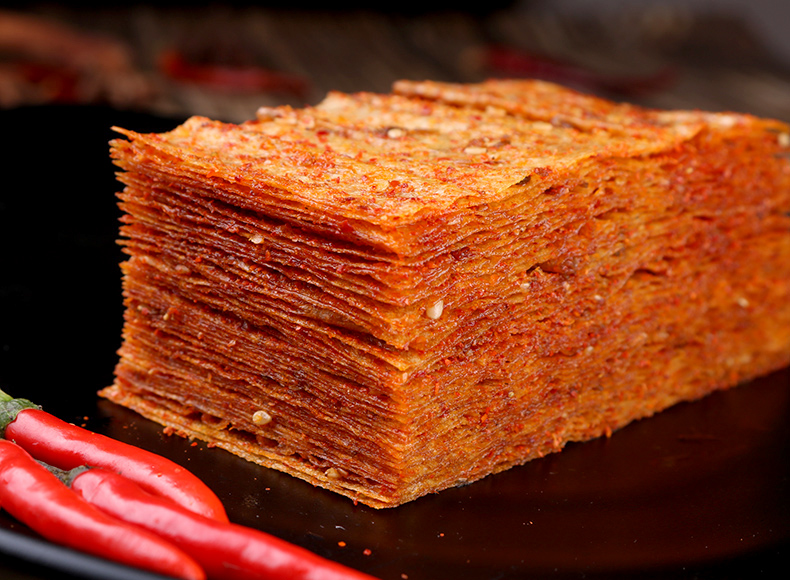 良品铺子大辣片良品铺子手撕大辣片湖南麻辣网红零食辣条小吃儿时怀旧