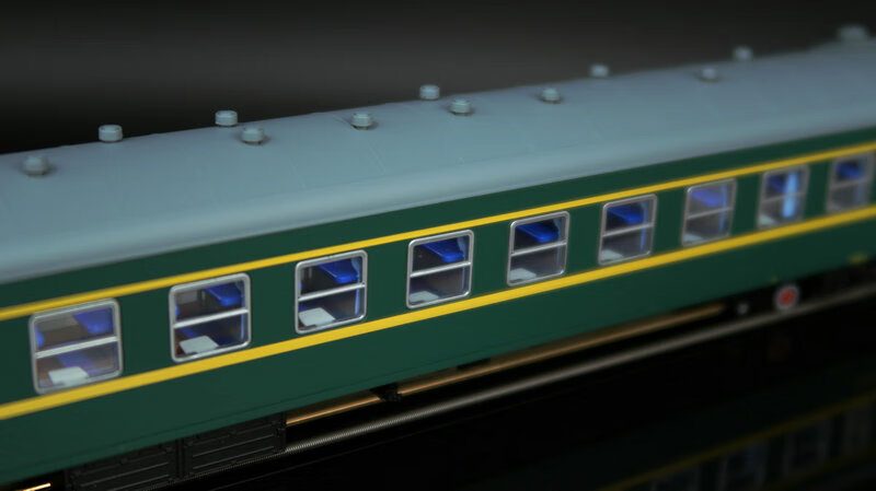 25b型客车 火车模型 天朝ho 车厢 沈局沈段 多款选 n27 1:78曼影 软卧