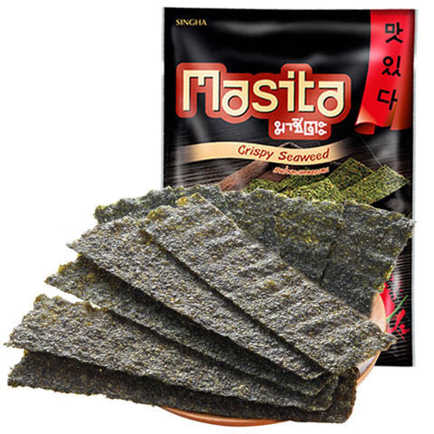 泰国进口 masita玛喜泰原味 脆海苔36g*3包 原味36g*3【图片 价格