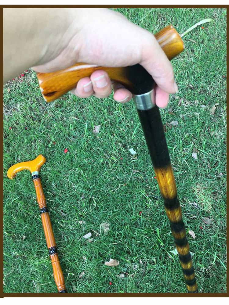 岙筱拐杖实木老人木质拄手棍手杖木头拐棍老年人拐扙木制轻便防滑捌杖