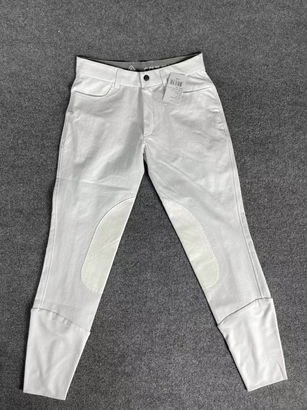 高弹透气马术裤ca半皮马裤骑马裤骑马装马术装备防磨马裤透气弹力卡纳