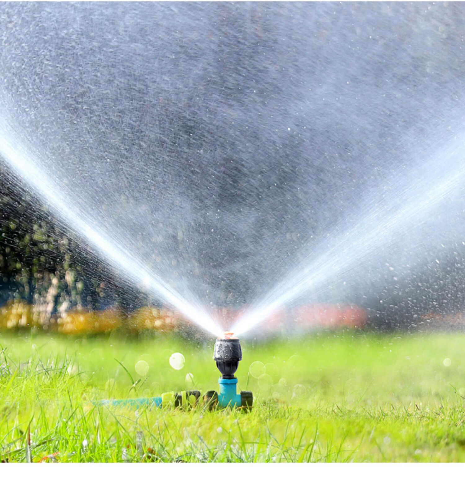 倘沭湾 自动喷水器360度旋转喷头园林绿化灌溉浇水神器农用旱菜园浇灌