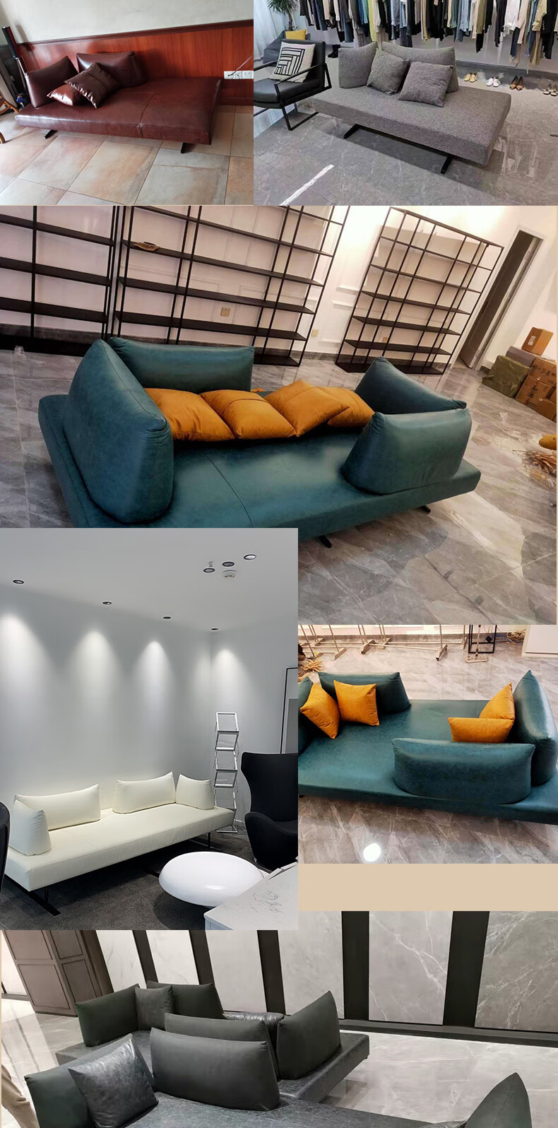 米洛沙发意大利米洛轻奢科技布艺沙发小户型客厅组合意式别墅样板间