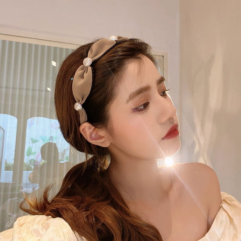 短发发箍 复古发箍女韩版发箍发卡复古法式气质发饰夏季网红发带洗脸