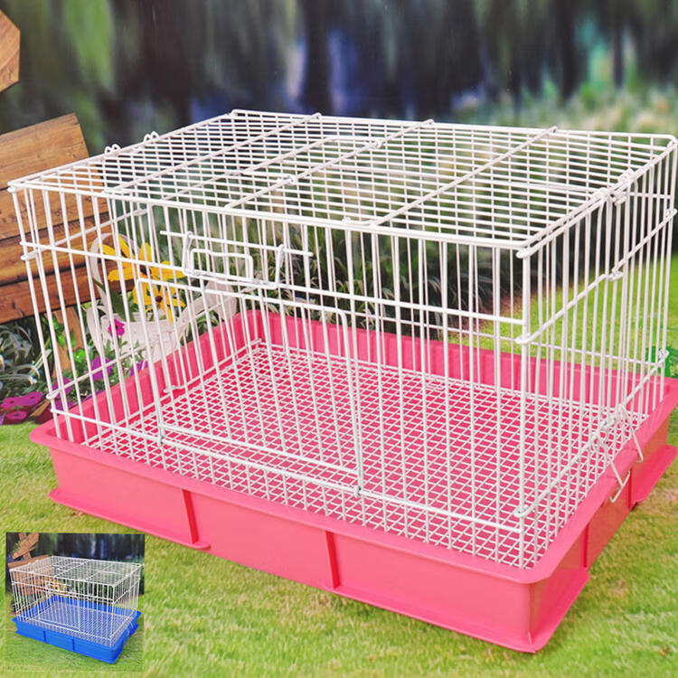 梦雷宠宠物兔笼宠物兔子豪华饲养笼别墅窝免清粪防喷尿抽屉式养殖笼