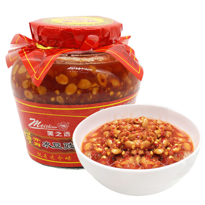 水豆豉贵州四川特产美之选自制老坛风味发酵酱香凉拌即食豆豉610g610g