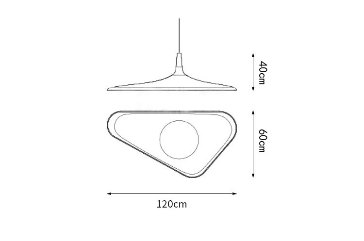 铂阑灯堡灯具同款意大利不规则餐厅吊灯丹麦设计师现代简约样板房创意