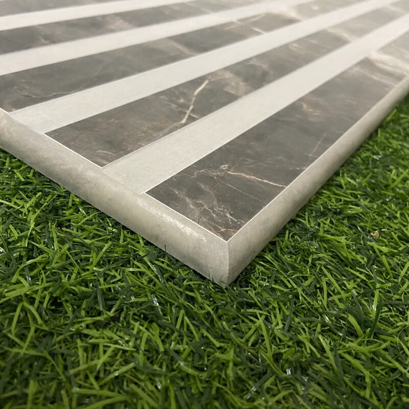 卫生间仿通体大理石600*1200淋浴房浴室防滑地砖凹凸拉槽地板瓷砖