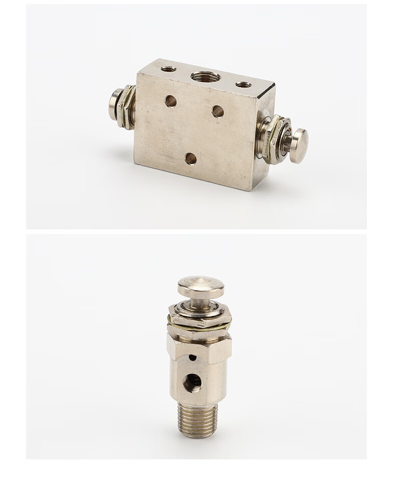 气动开关pp自动拨杆按钮tac2-41p31v34t钮子阀 机械3spct tac2-3p 34t