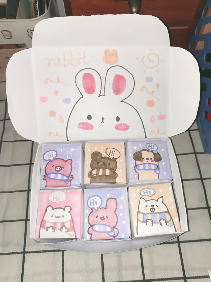 可狄小学生自制盲盒小学生自制的盲盒大佬制作盲袋创意手工diy12岁
