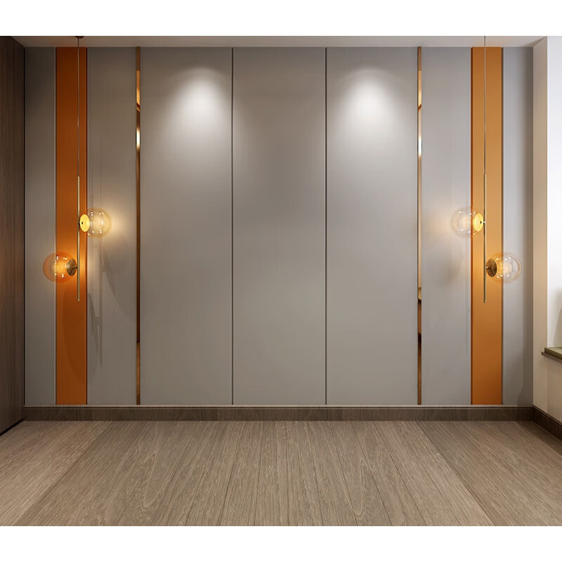 现代简约纯色金属硬包背景墙轻奢客厅电视背景墙装饰卧室床头软包任何